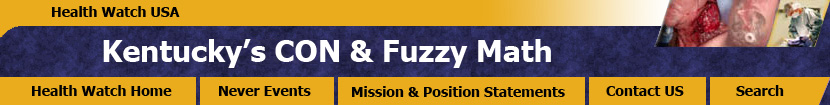 Kentucky's Certificate of Need and Fuzzy Math